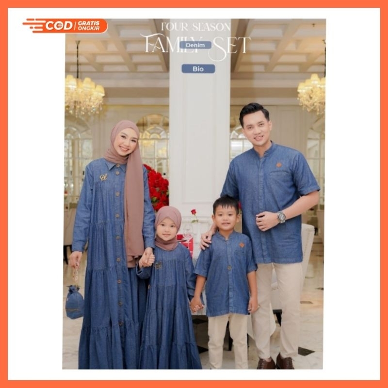 Four Season Famset - Family Set Denim by Urfimutiyaro