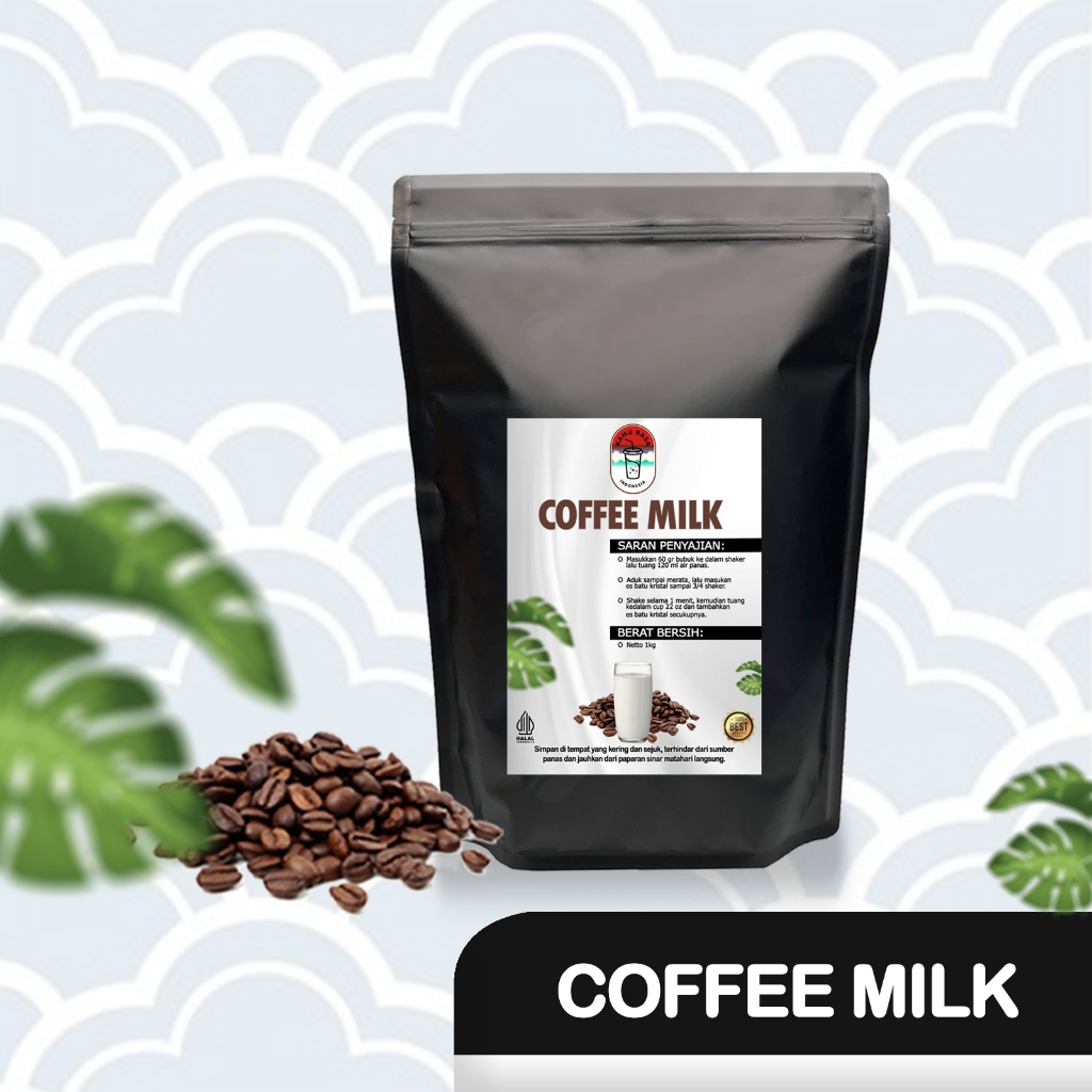 

new bubuk powder coffeeee milk