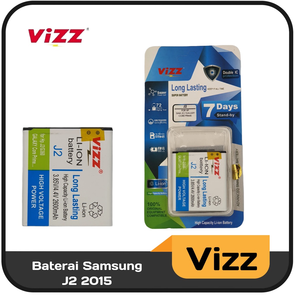 Baterai Samsung J2 2015 Original Vizz