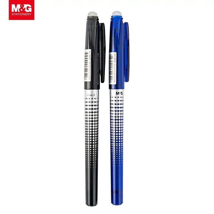 

M&G Erasable Gel Pen 0.7mm / Pena Pulpen Ballpoint Hitam Biru Bisa Dihapus AKP61173