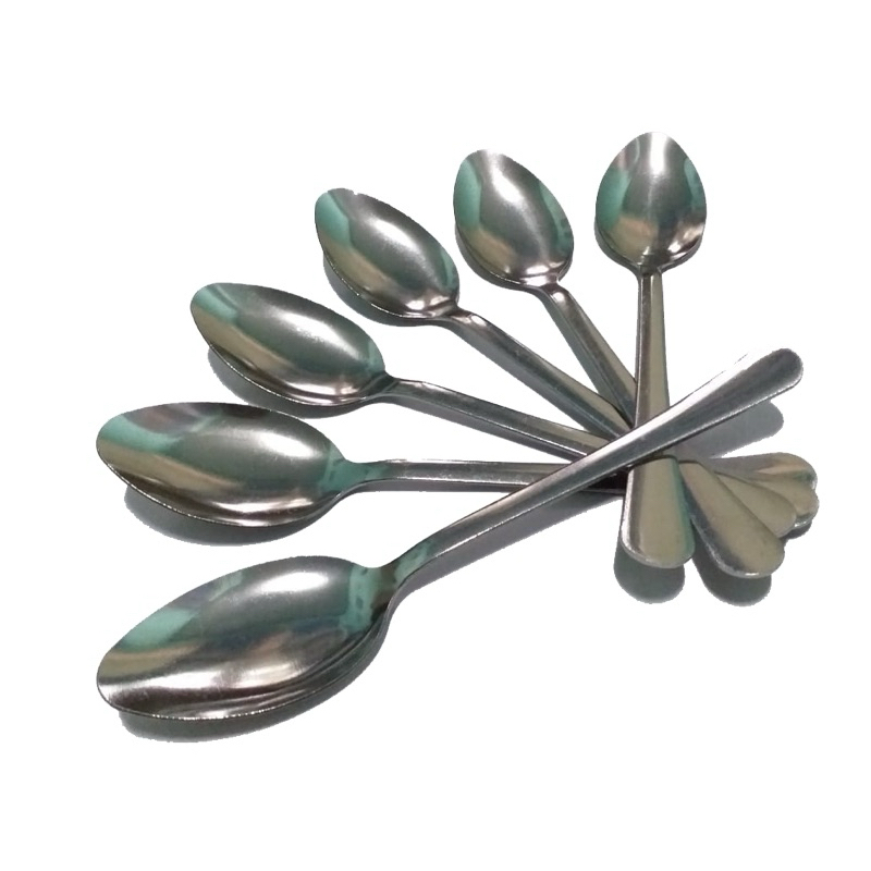 KOMODO SENDOK MAKAN 6 BH STAINLESS DIJAMIN SNI TEBAL PUAS ORIGINAL RESMI