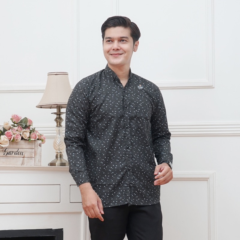 KEMEJA MOTIF 30s LENGAN PANJANG |KEMEJA MOTIF PRIA LENGAN PANJANG| KEMEJA MOTIF