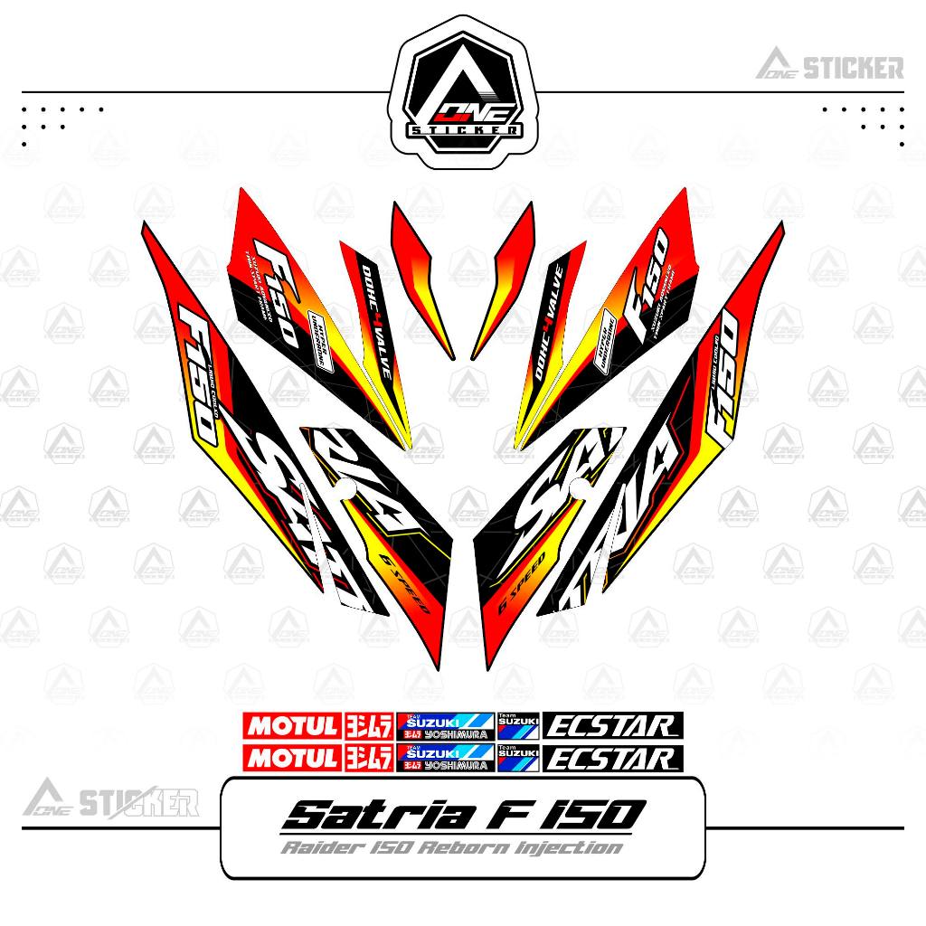 STRIPING SATRIA INJEKSI 150 MOTIF 9 / F150 / SATRIA F 150 / 2016-2022 / STICKER / STRIPING / SATRIA 