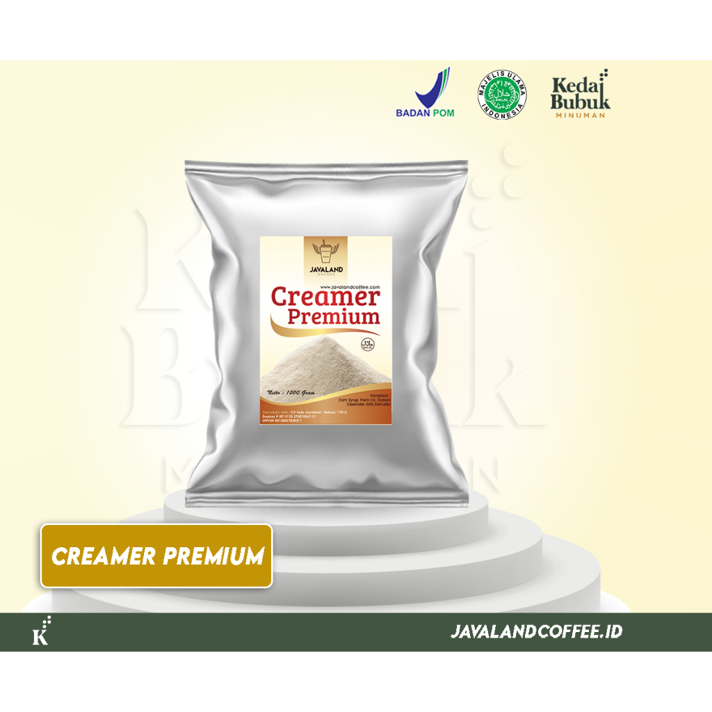 

Javaland Bubuk Creamer / Krimer 1Kg - Premium | Non Dairy
