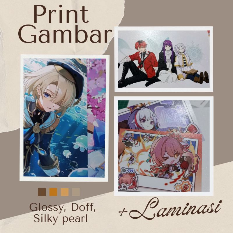 

(Link Khusus PREORDER) Print/Cetak Gambar Custom