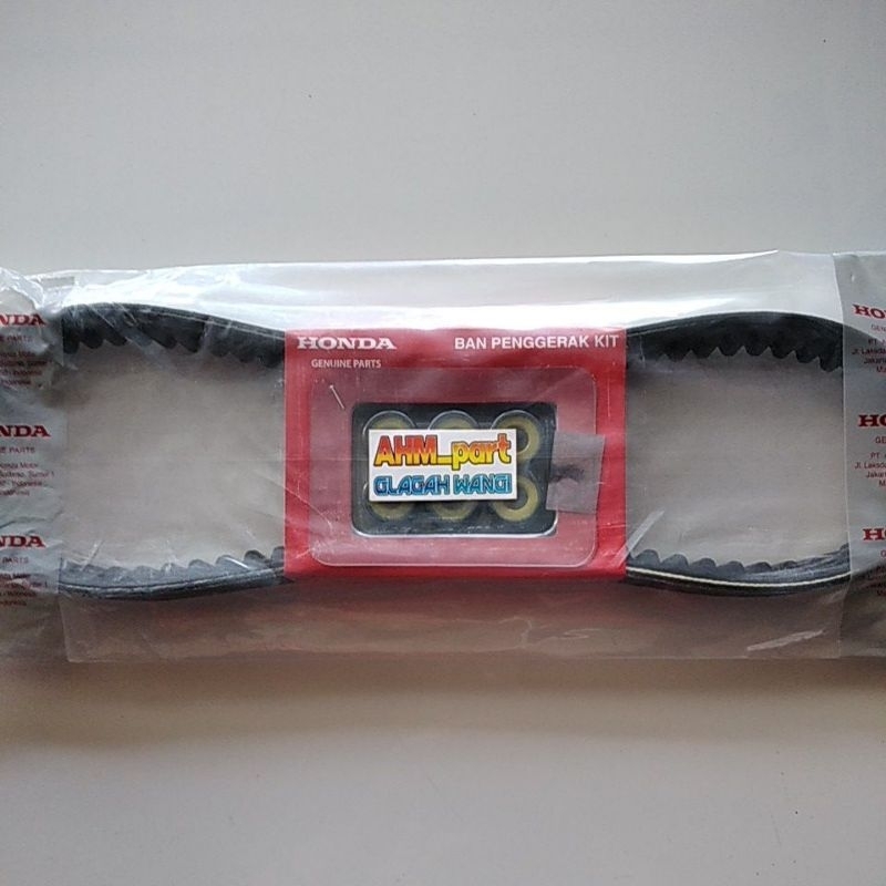 Vanbelt v-belt set + roller vario 125 old  23100-KZR-BA0 ori HONDA AHM