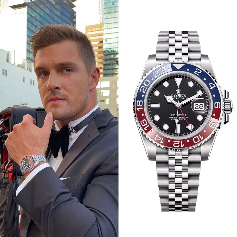 【✅100% ASLI】Original Jam tangan Rolex GMT Master II m126710blro-0001 Automatic 18CT Teflon material 