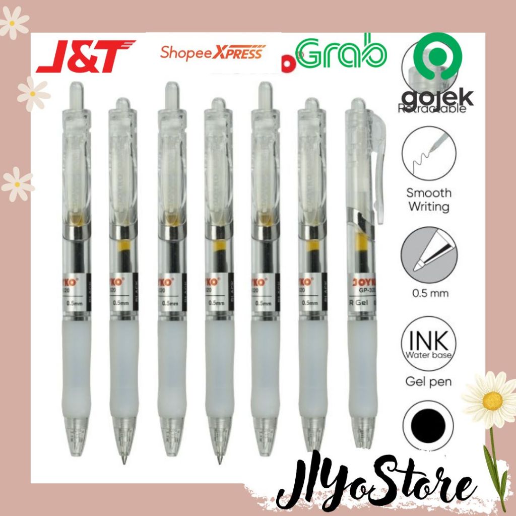 

Bolpen Pena Pulpen Bolpoin Mekanik Gel GP320R Alat Tulis Refill Peralatan ATK Sekolah Kantor Journaling Scrapbook Bujo Aesthetic Diskon Gratis Ongkir PGF