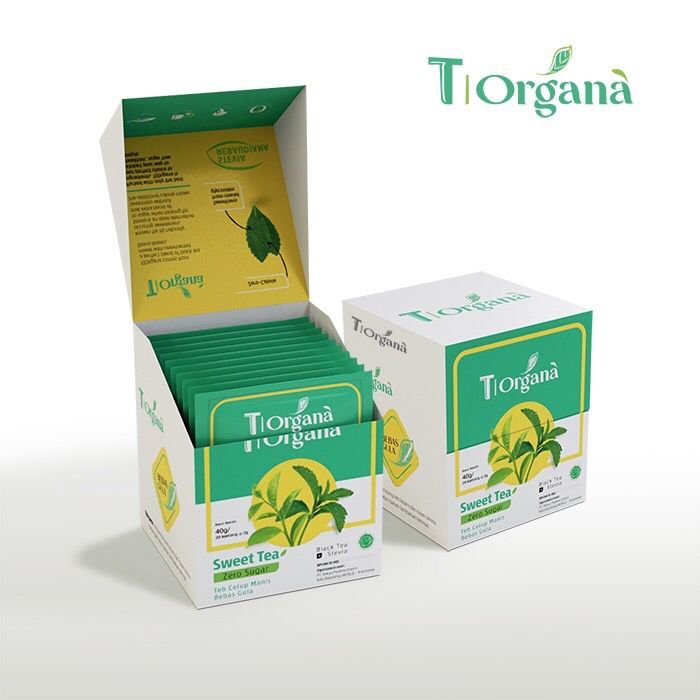 T|Organa Paket Diet Gula 10 Hari Teh Stevia