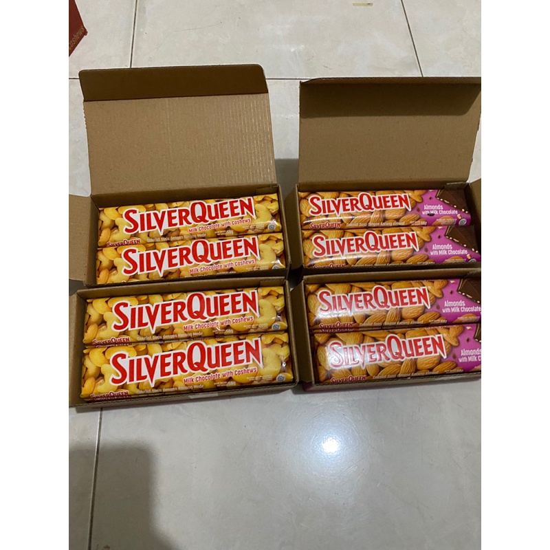 

Termurah SILVERQUEEN 58gr ISI 10cpc !