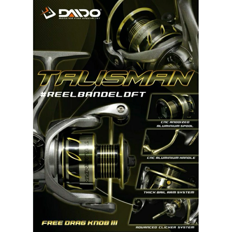 Reel DAIDO TALISMAN (Power Handle)