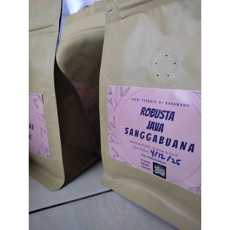 

Kopi Bubuk Asli Robusta Sanggabuana Karawang