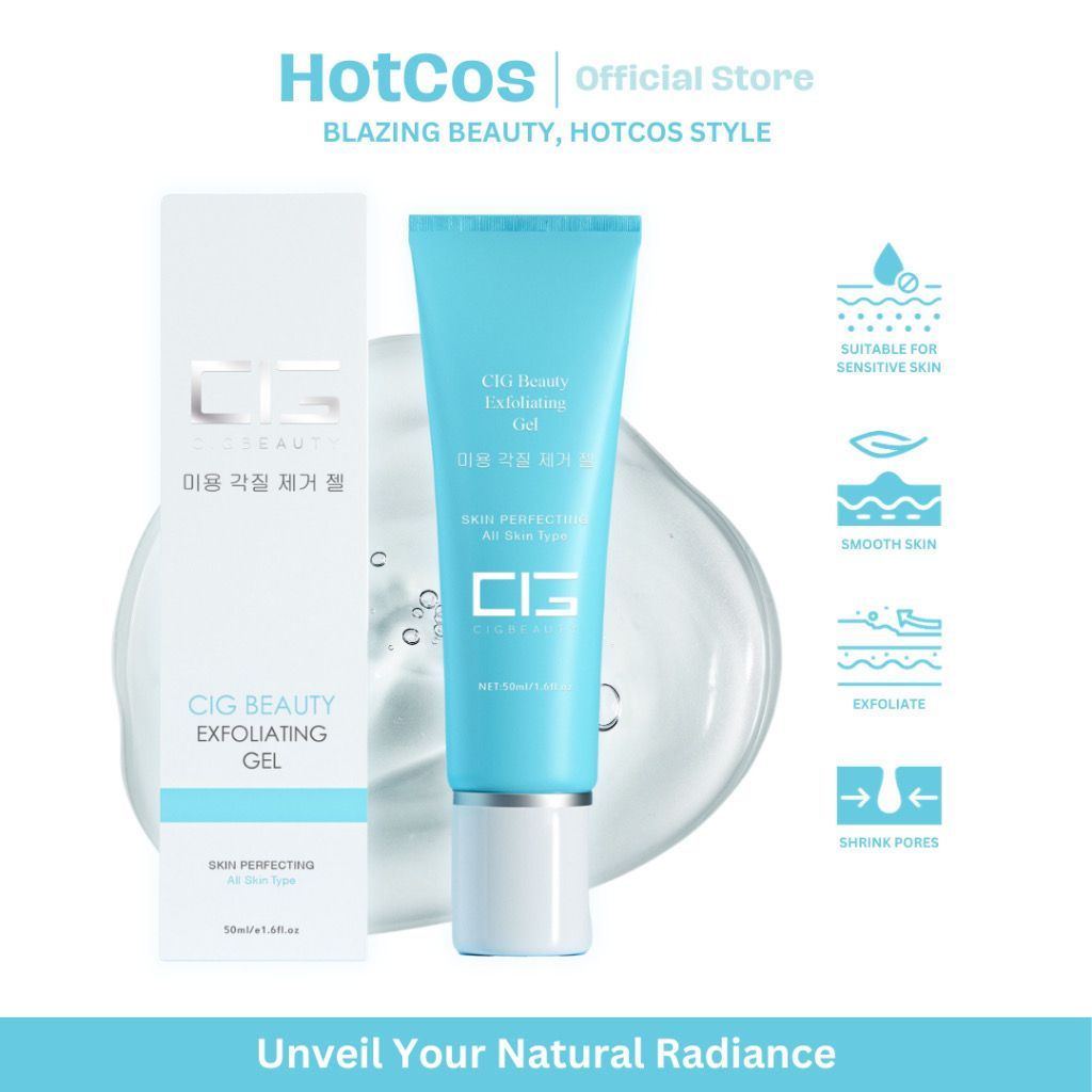LIVE  EXCLUSIVE | CIG Beauty Centella Asiatica 3 Menit Exfoliating Gel  Mencerahkan｜Mengangkat Sel k
