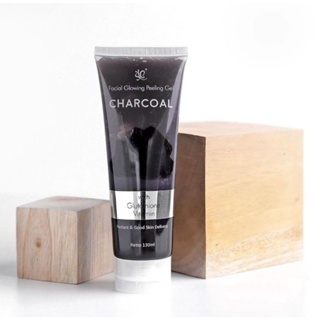 SYB FACIAL GLOWING PEELING GEL CHARCOAL||ALOE VERA||PEELING GEL||PEEL WAJAH