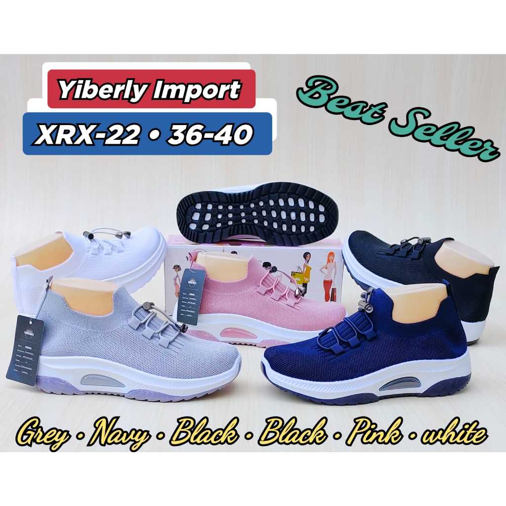 Sepatu Rajut Wanita Dewasa Model Tali Yiberly XRX-22