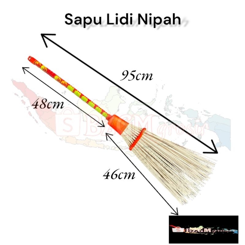 SAPU HALAMAN SAPU TAMAN LIDI NIPAH