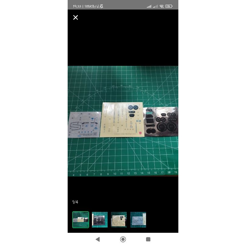 MG Raiser Decal & Stiker Daban Model