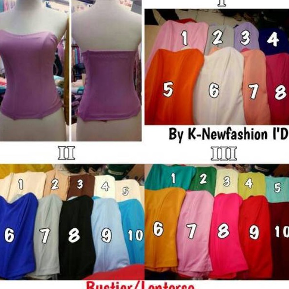 Bestseller Kamisol kebaya Dalaman kemben lontorso kamisol ada tulang