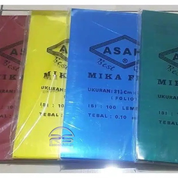 

Terlaku. (10 Pcs ) Mika Jilid Warna Asahi F4 ➭➱✥❄