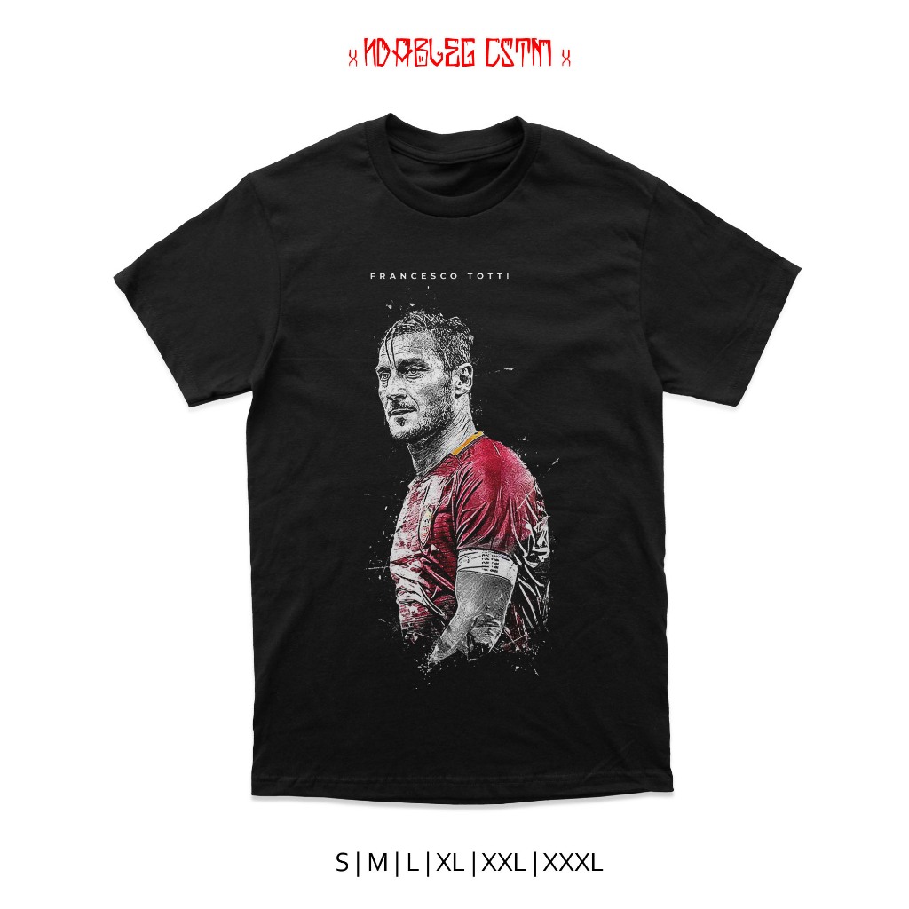 kaos francesco totti legend as roma