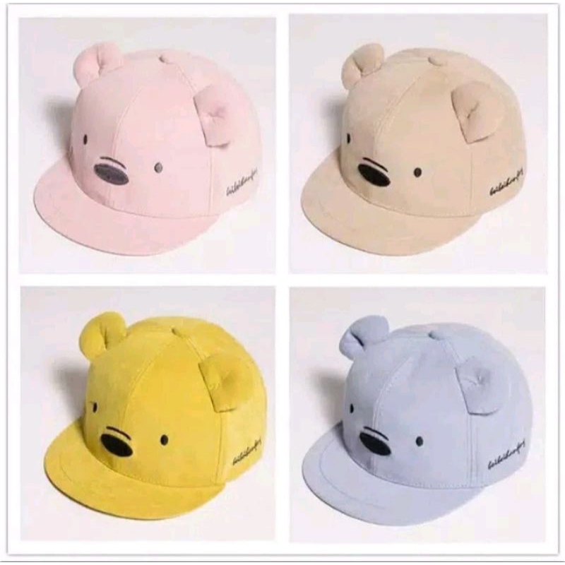 TOPI ANAK KARAKTER LUCU / TOPI ANAK LAKI LAKI PEREMPUAN 1-3 TAHUN