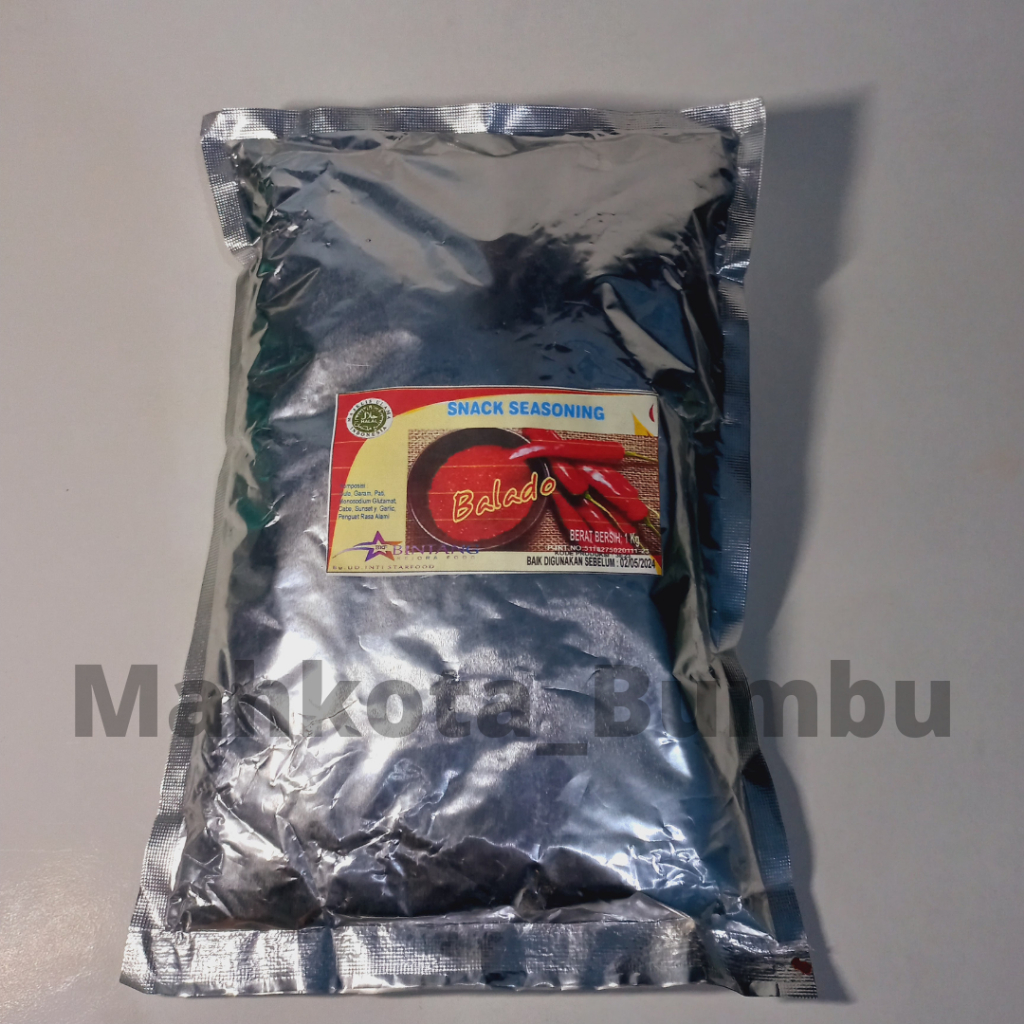 

BUMBU TABUR BALADO 1KG BINTANG KEJORA FOOD