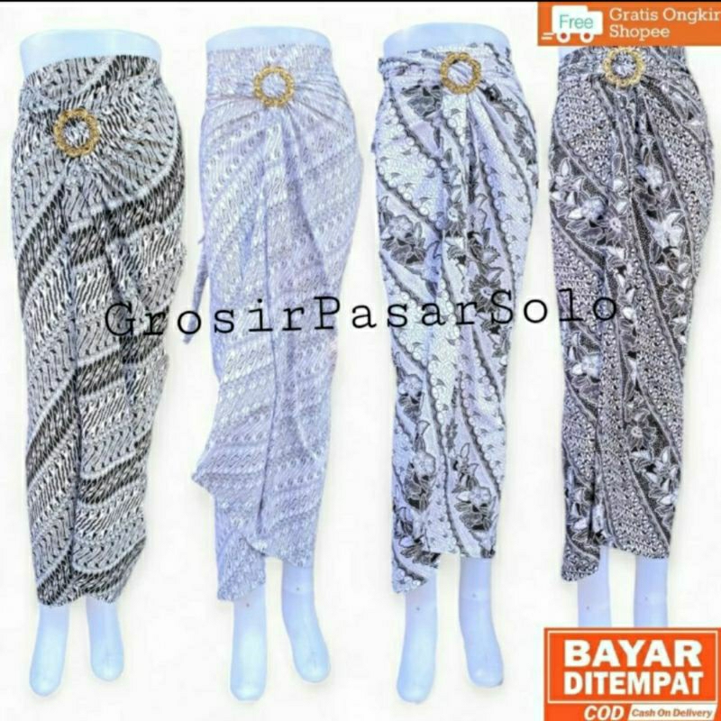 Rok Lilit Batik Bawahan Kebaya Modern