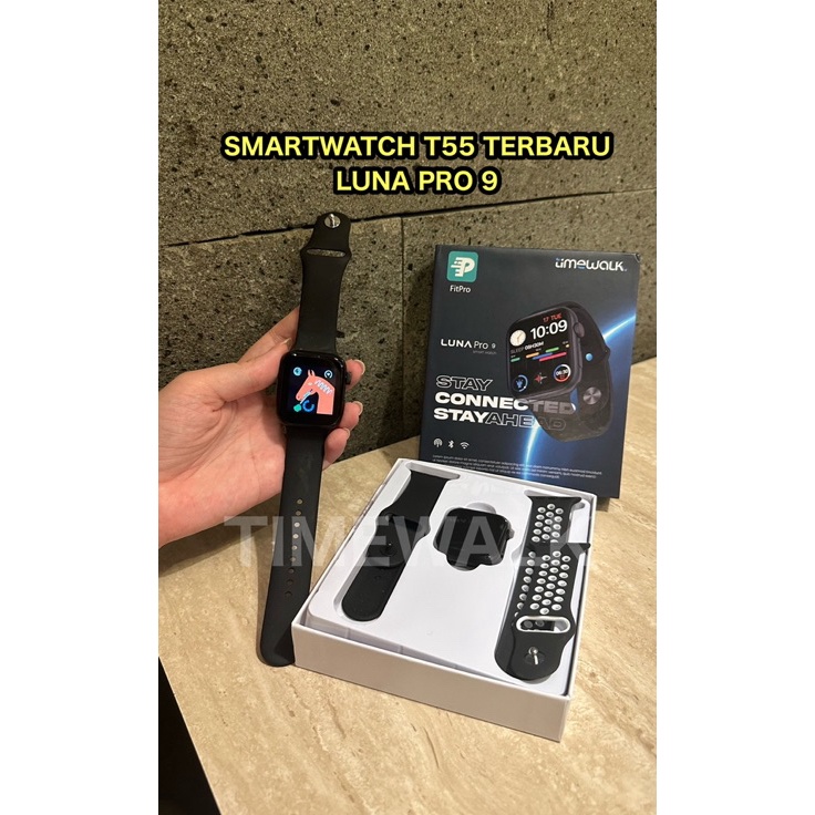 Laris [COD] Timewalk Smartwatch T55 watch 9 TERBARU
