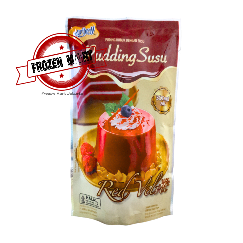 

NUTRIJELL Pudding Susu Red Velvet / Puding Red Velvet 110 Gr