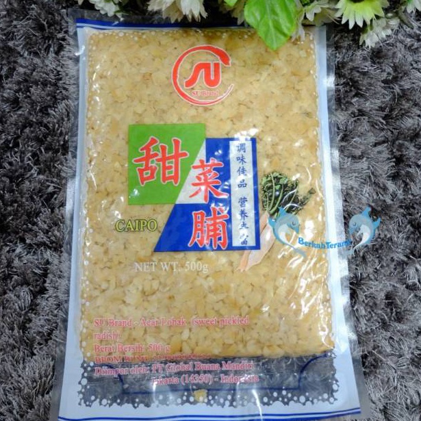 

modelTipe TNJ782 Caipo Manis SU Brand 500gr / Acar Lobak Manis / Sweet Pickled Radish