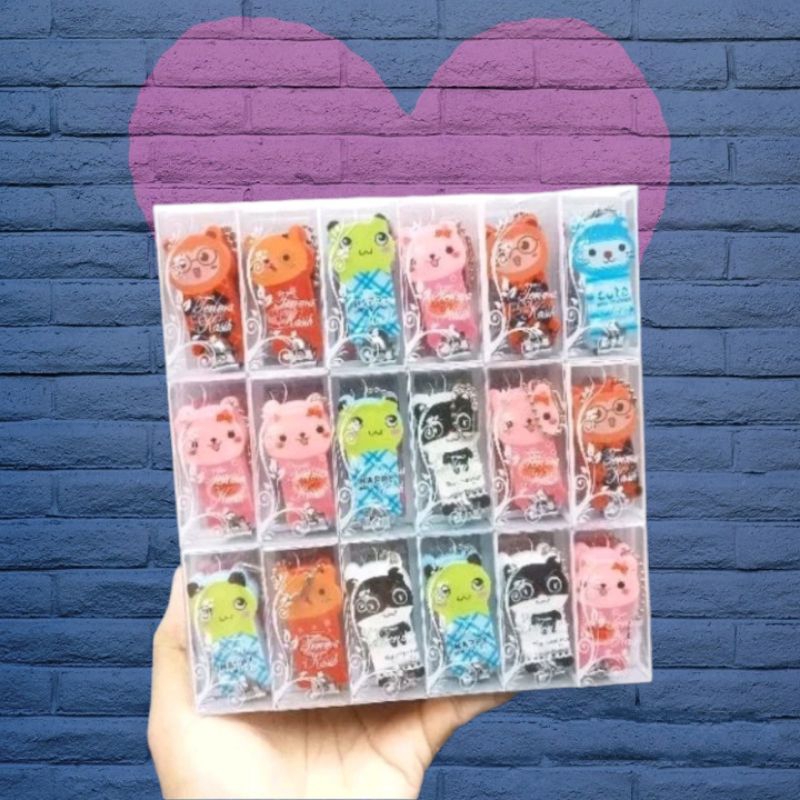 (50pcs)Souvenir Gunting Kuku Karakter Kemas Mika/Gunting Kuku Pororo