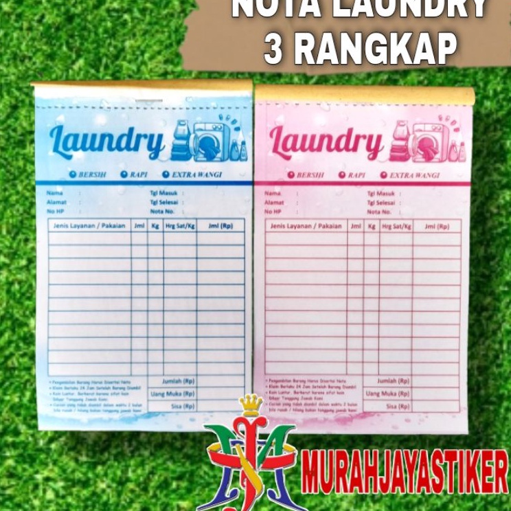 

Best NOTA LAUNDRY 3 RANGKAP / NOTA LAUNDRY 3 PLY / NOTA LAUNDRY RANGKAP 3 ↓➺✹