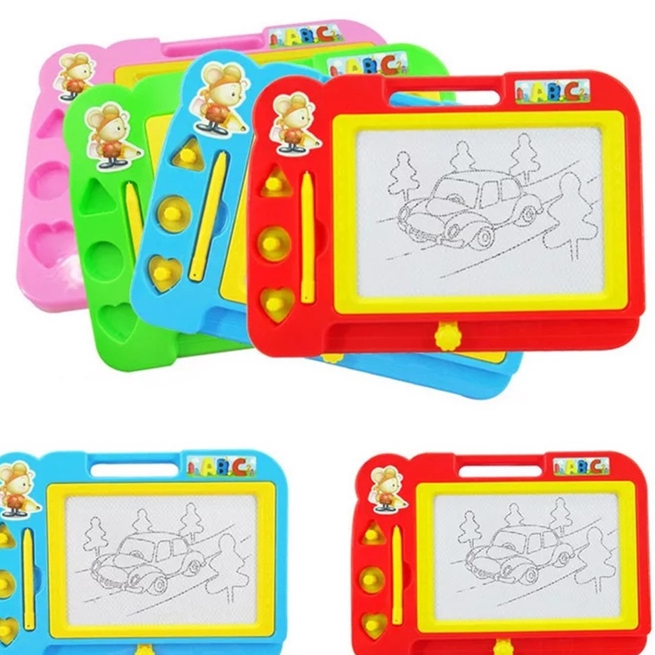 

Ready Stock MAINAN EDUKASI MAINAN PAPAN TULIS MAGNET MAGNETIC DRAWING BOARD