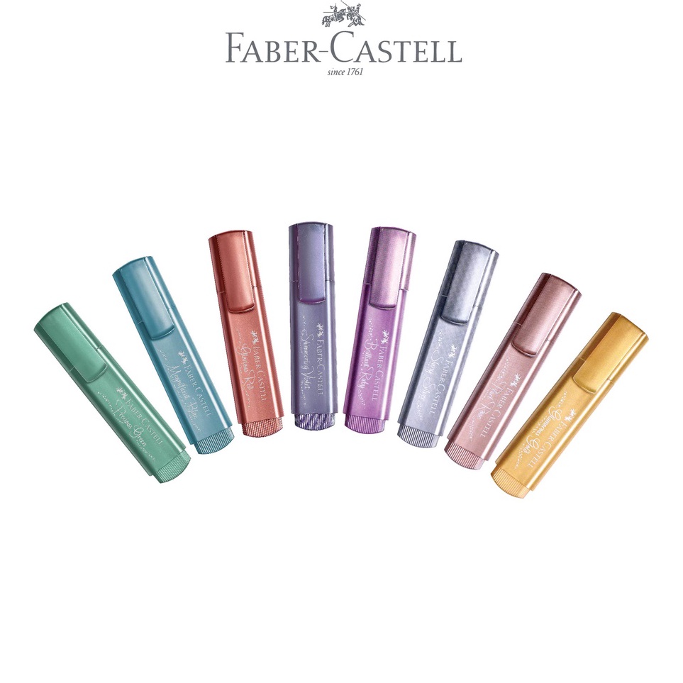 

Readystock Faber-Castell Textliner Highlighter Metallic ➺➩⋆❀