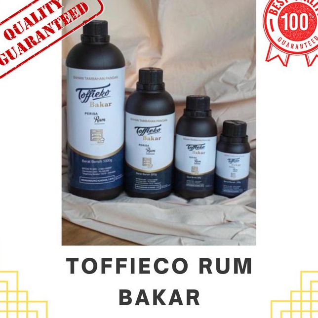 

Dijual Toffieco Rum Bakar 1 Liter Ready Stock