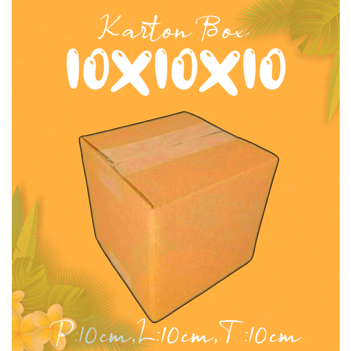 

KARTONBOX 10X10X10 (KARDUS MINI/KARDUS MURAH/KARDUS PACKING)