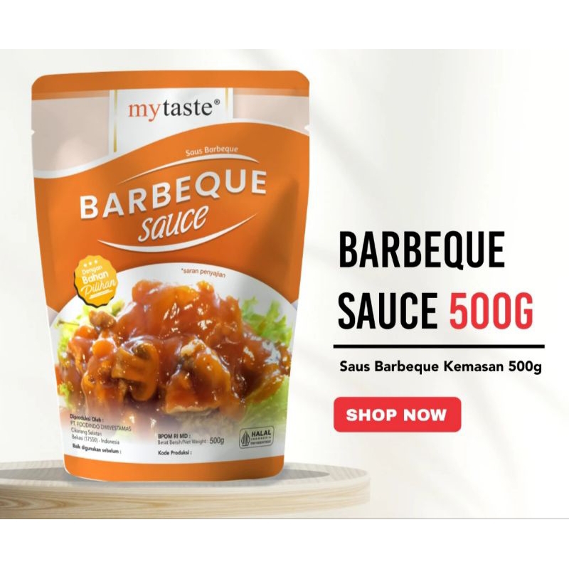 

MY TASTE BARBEQUE SAUCE 500gr / SAUS BARBEQUE / Sauce BARBEQUE