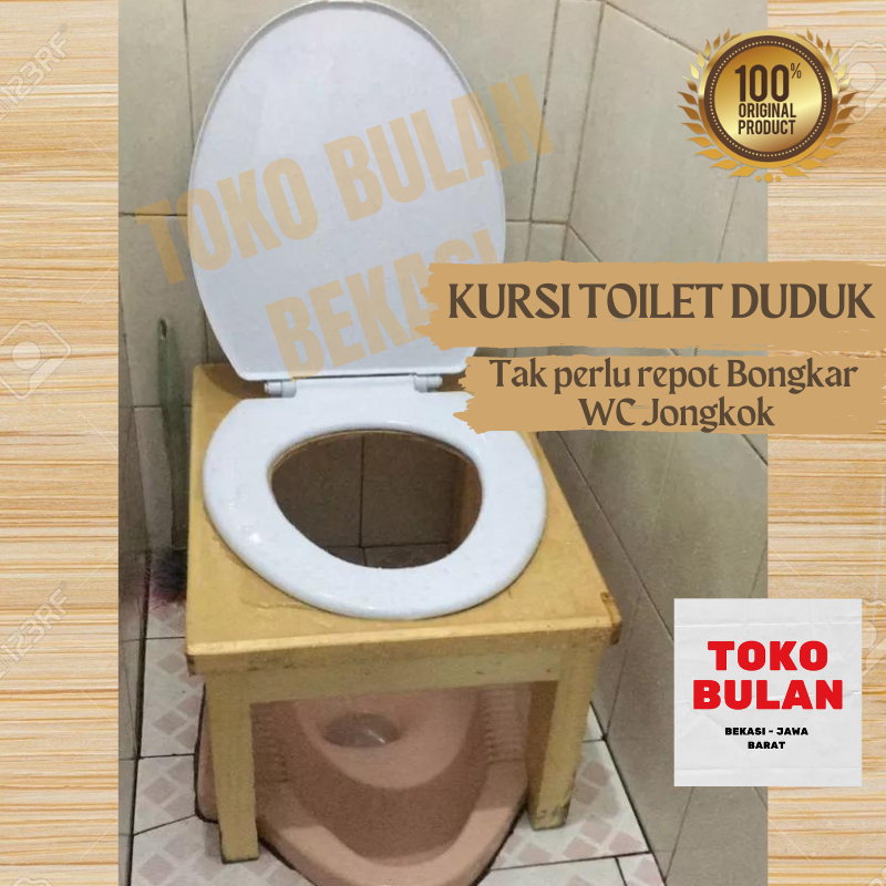 Mobile Toilet Closet Jongkok Toilet Duduk | Toilet Portable | WC Duduk Portable | Pispot | Kloset To