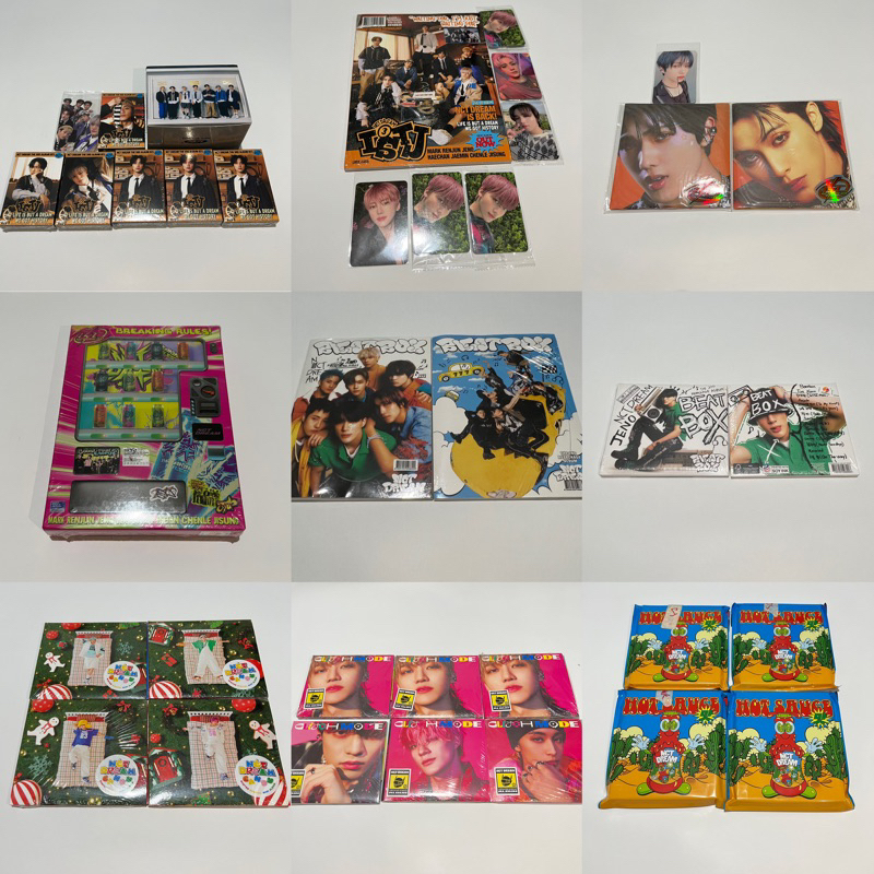 [CLEARANCE SALE] NCT DREAM - ISTJ QR PB POSTER VENDING BEATBOX CANDY GLITCH MODE HOT SAUCE END YEAR 