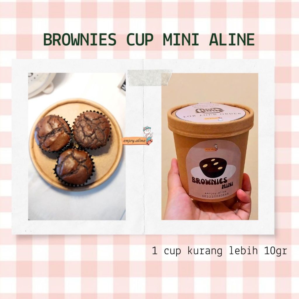 

BROWNIES CUP MINI 16OZ