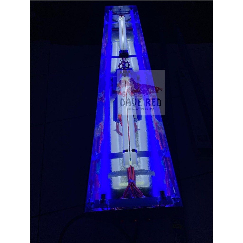 2 Aquazonic 2 PLL Putih Kombinasi Bertahap Lampu Tanning Super Red Arowana