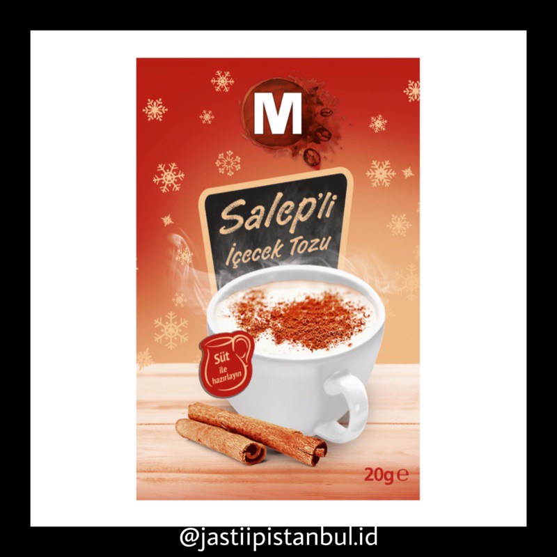 

Minuman Sachet Salep Turki 20g