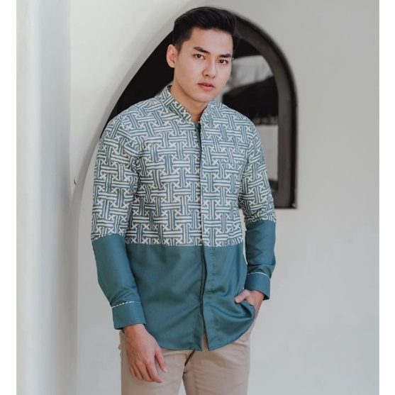 MODEL THC613 Kemeja Batik Pria NUC.ID Ali 04 (Wardah)