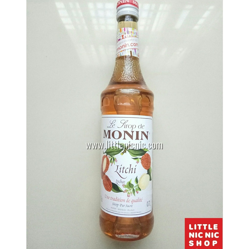 

HU8864 Monin Lychee syrup 700ml sirup minuman cafe rasa leci 82