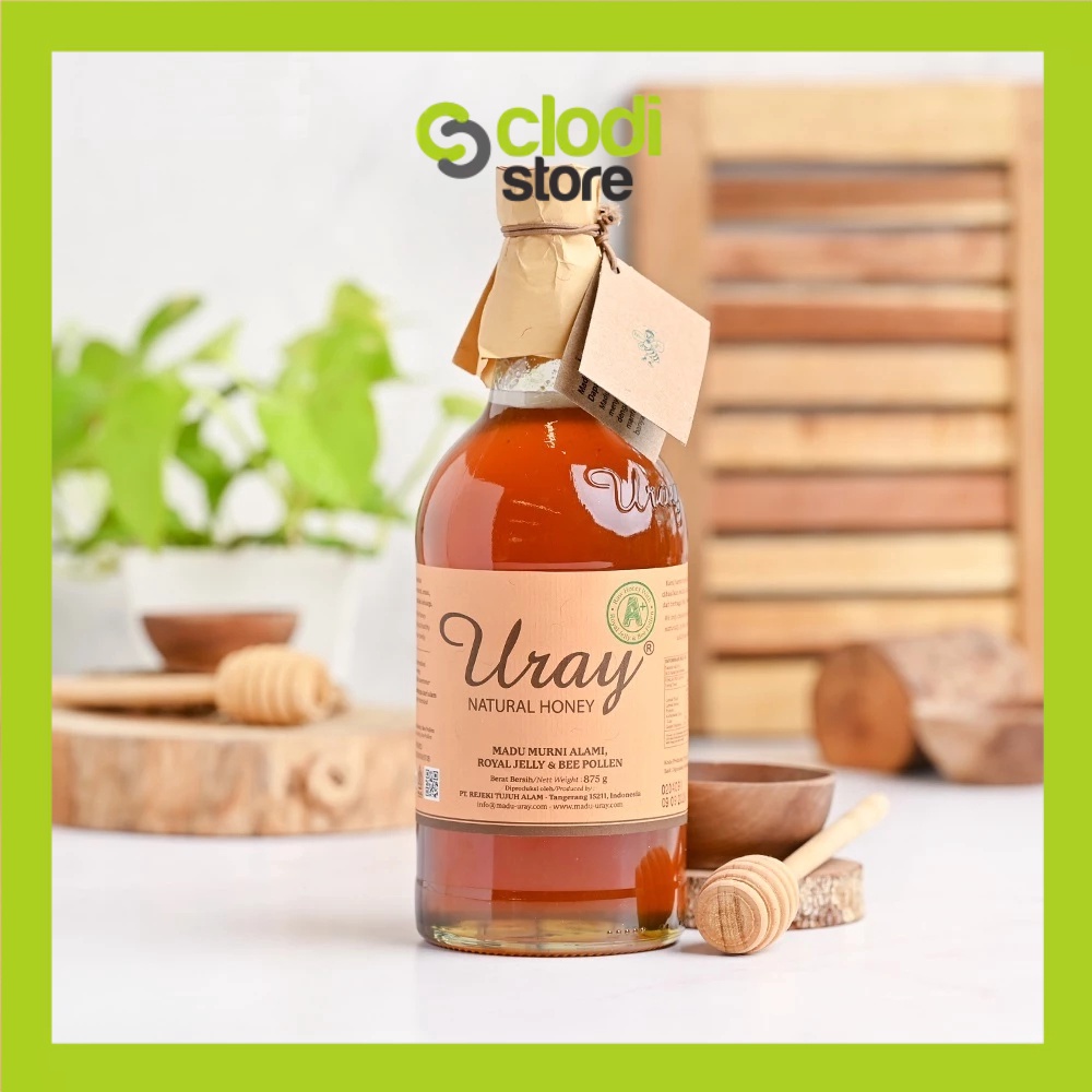 

12.12 Brand Madu Uray Raw Honey 875 gr (875 ml) Madu Murni Sehat Madu Hutan Madu Asli Madu Uray (Raw Honey) !!!
