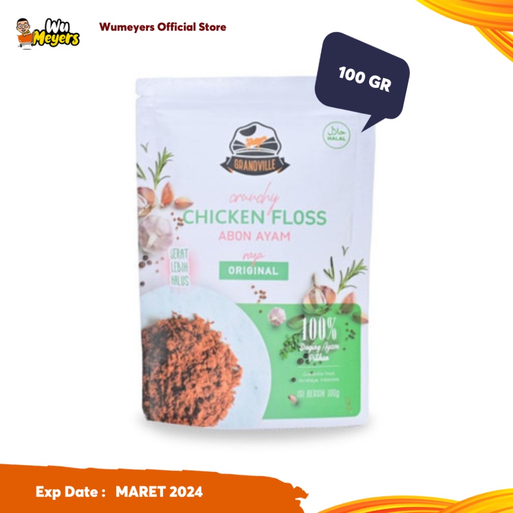 

➱ Grandville Abon Ayam Original 100 gr 6992