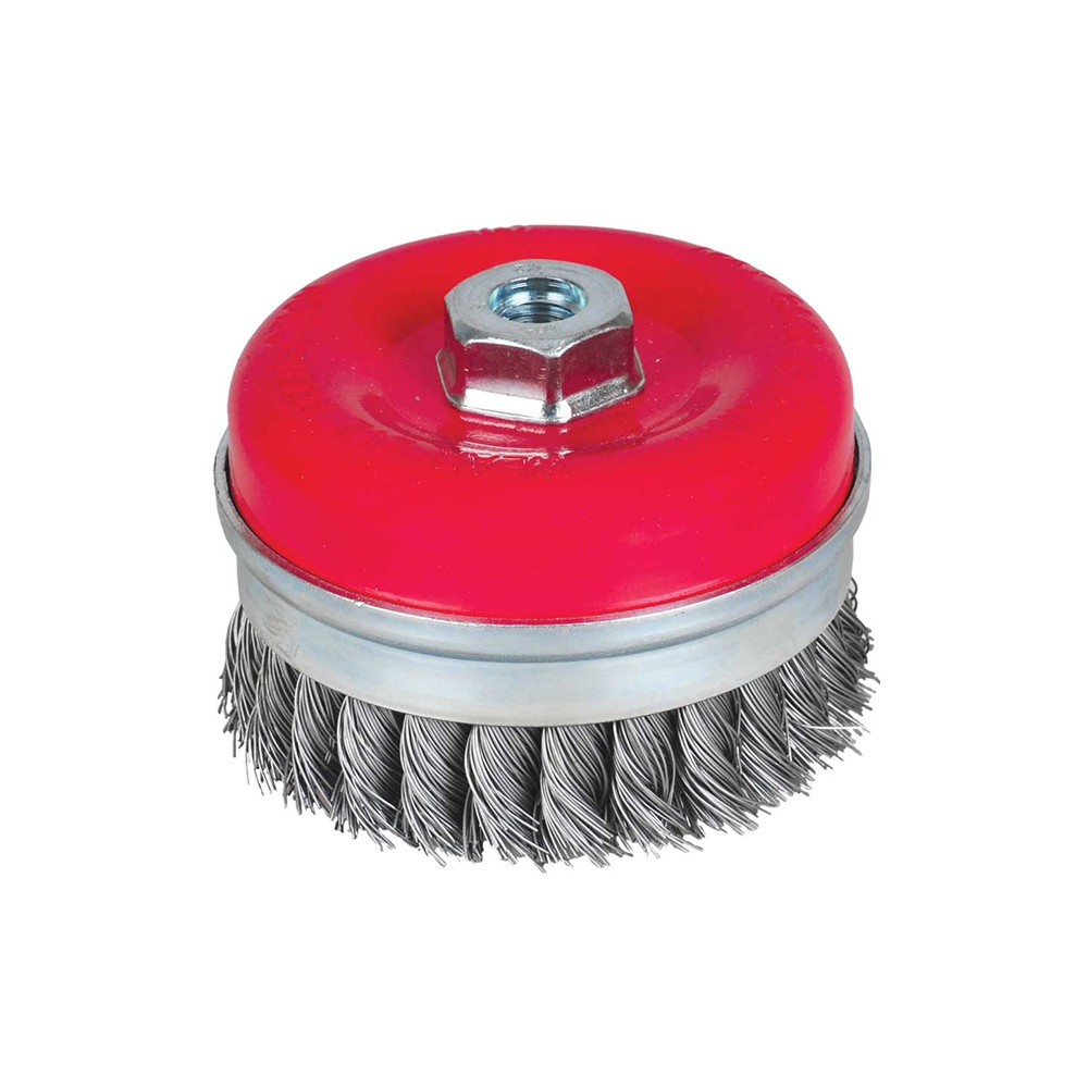 Bulu Sikat Pembersih Gerinda 7.5CM Knot Cup Brush Krisbow KW0300050