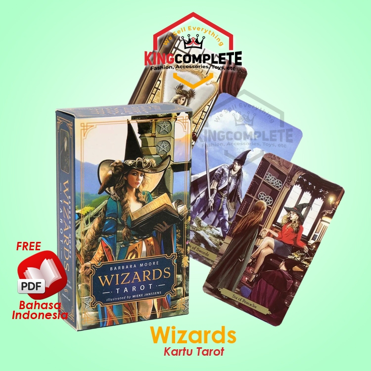 Kartu Tarot Barbara Moore Wizards Kartu Ramalan