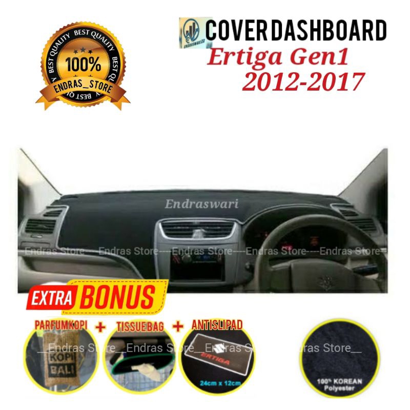 Cover Dashboard Ertiga 2012-2017 Pelindung Dashboard Mobil