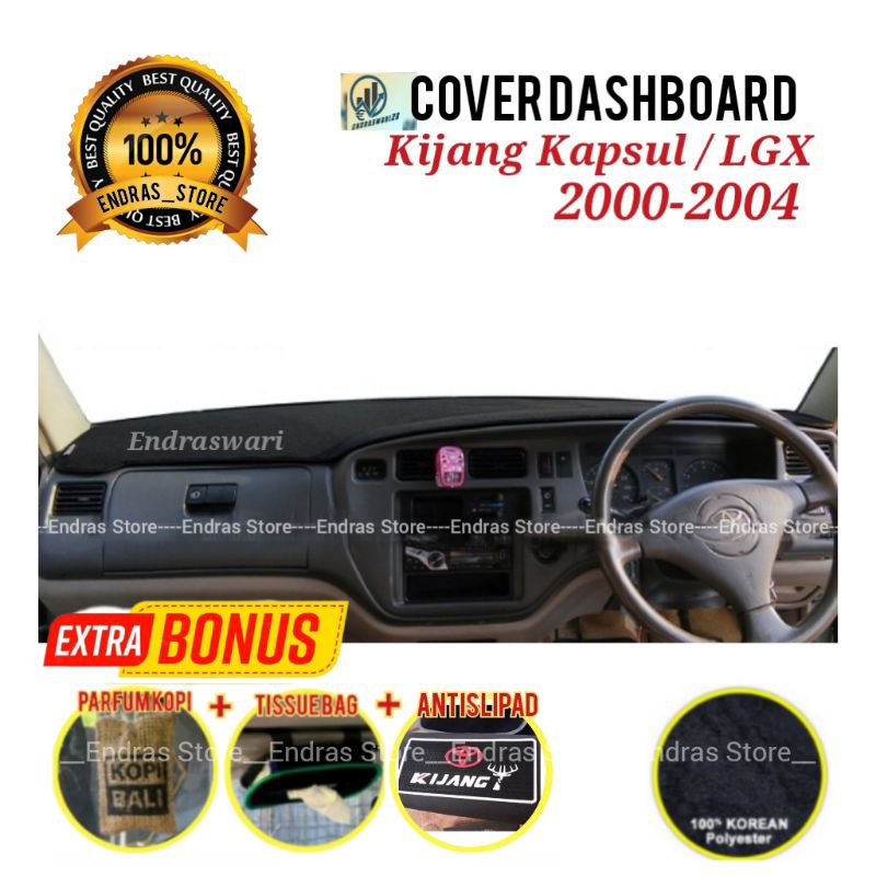 Cover Dashboard Kijang Kapsul LGX Pelindung Dashboard Mobil